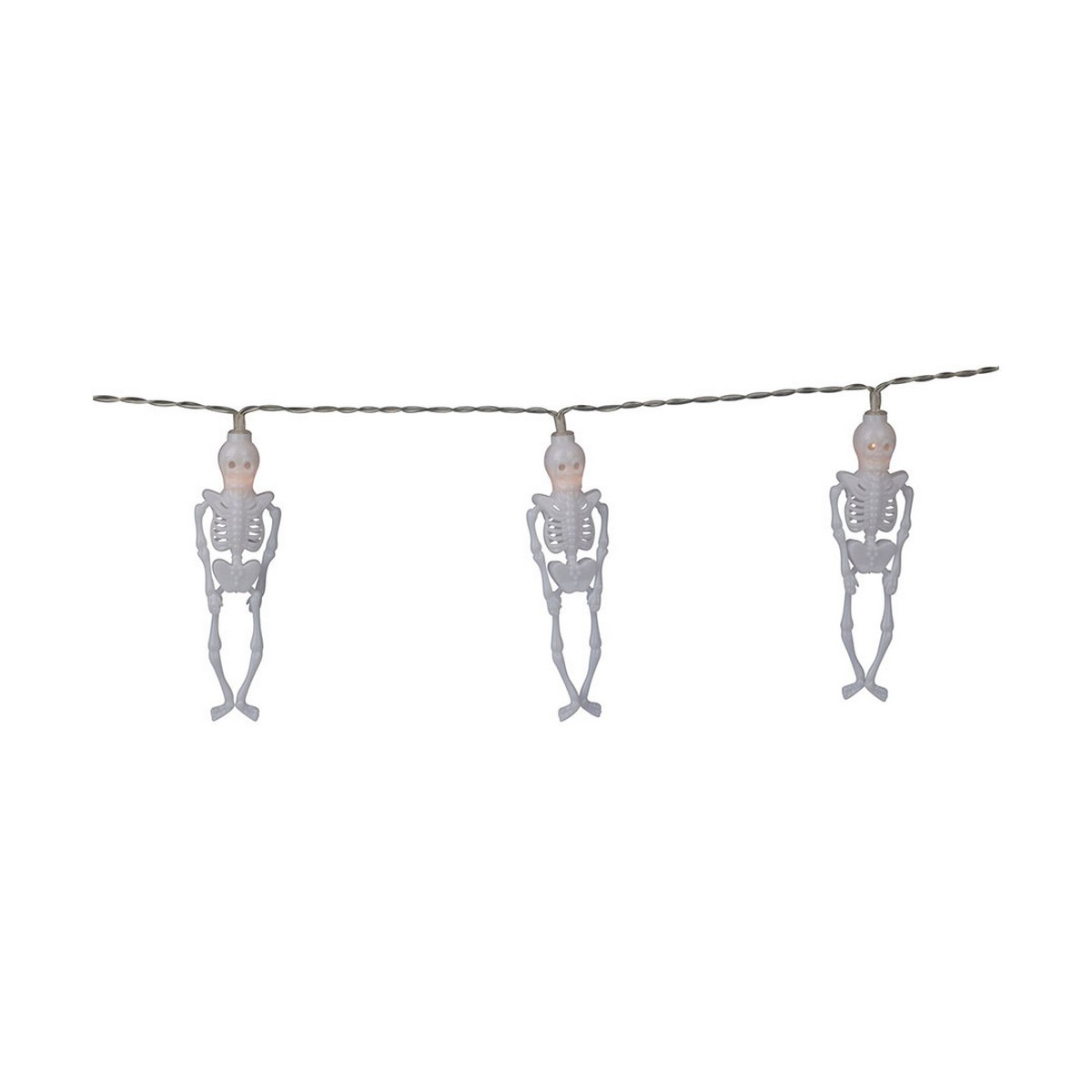 Decorazione per Halloween Azzurro/Bianco 40 x 40 cm LED x 10