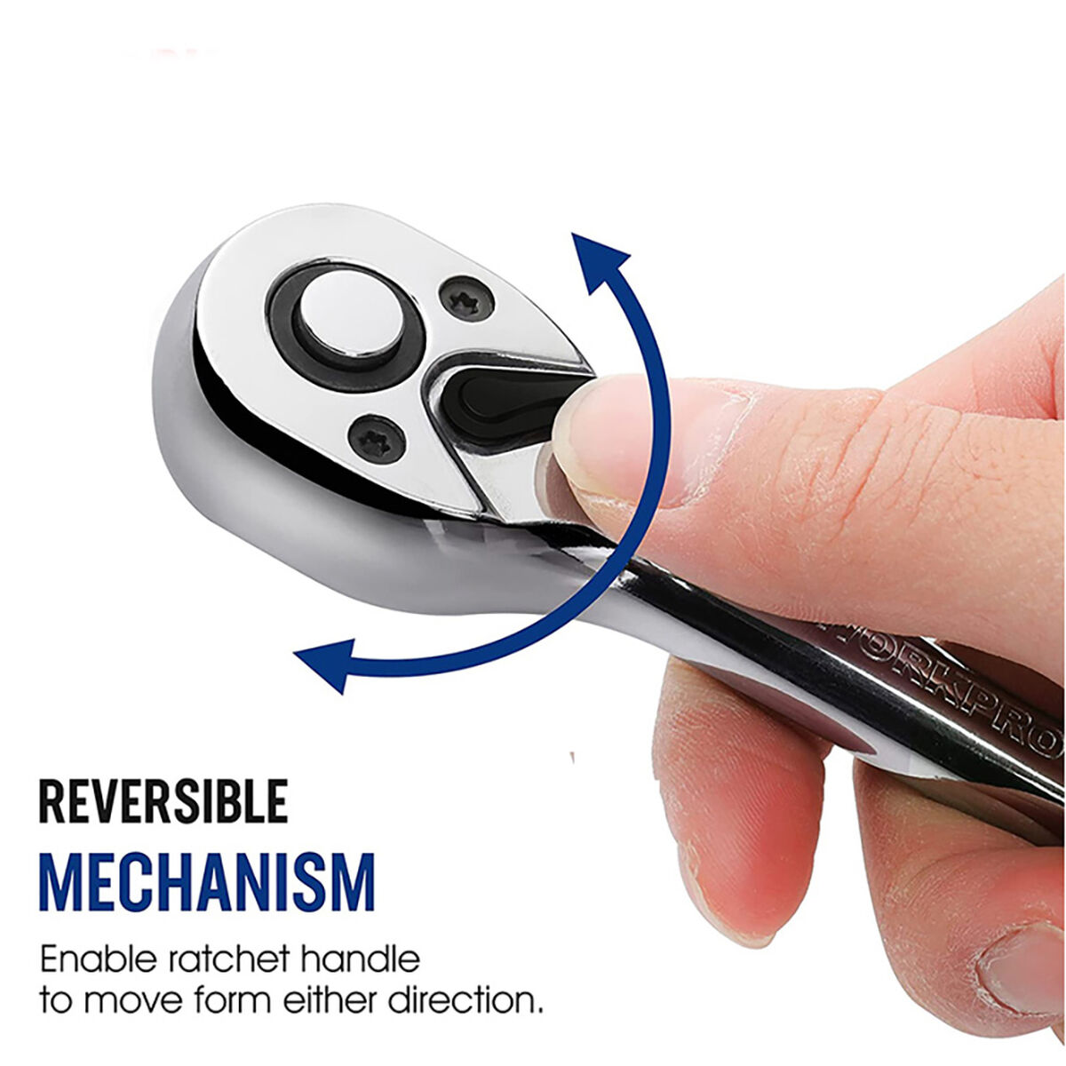 Chiave a cricchetto Workpro 1/2" - Image 5