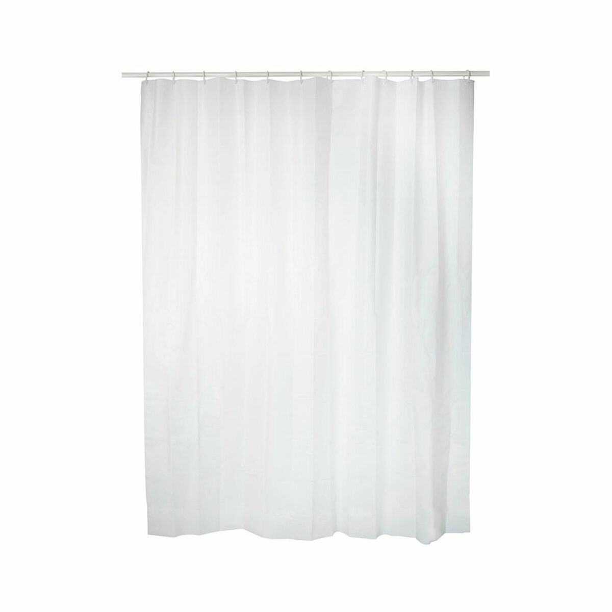 Tenda da Doccia Exma Bianco PVC 140 x 180 cm