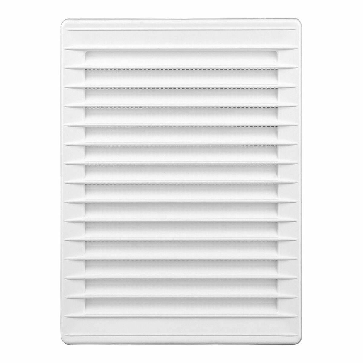 Griglia di ventilazione EDM 87733 Bianco 13,7 x 20,7 cm Zanzariera