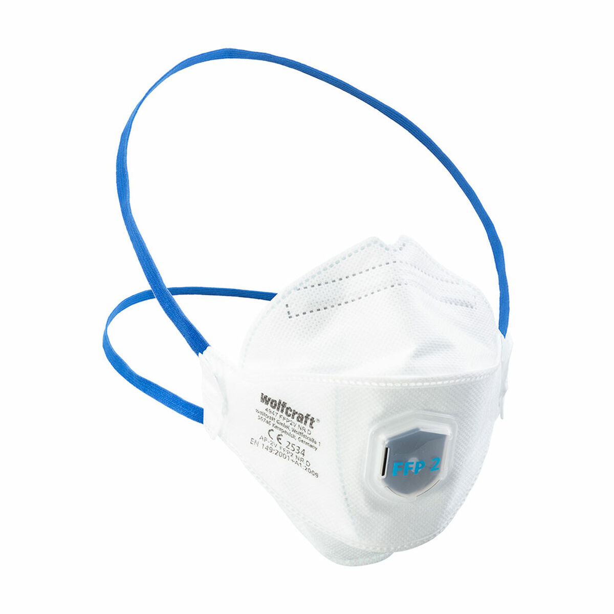 Maschera Wolfcraft 4947000 Taglia unica 2 Pezzi