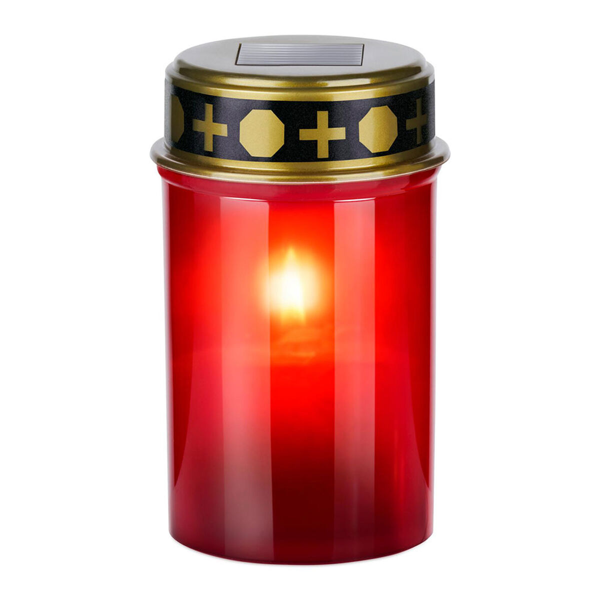 Candela LED Grundig Rosso