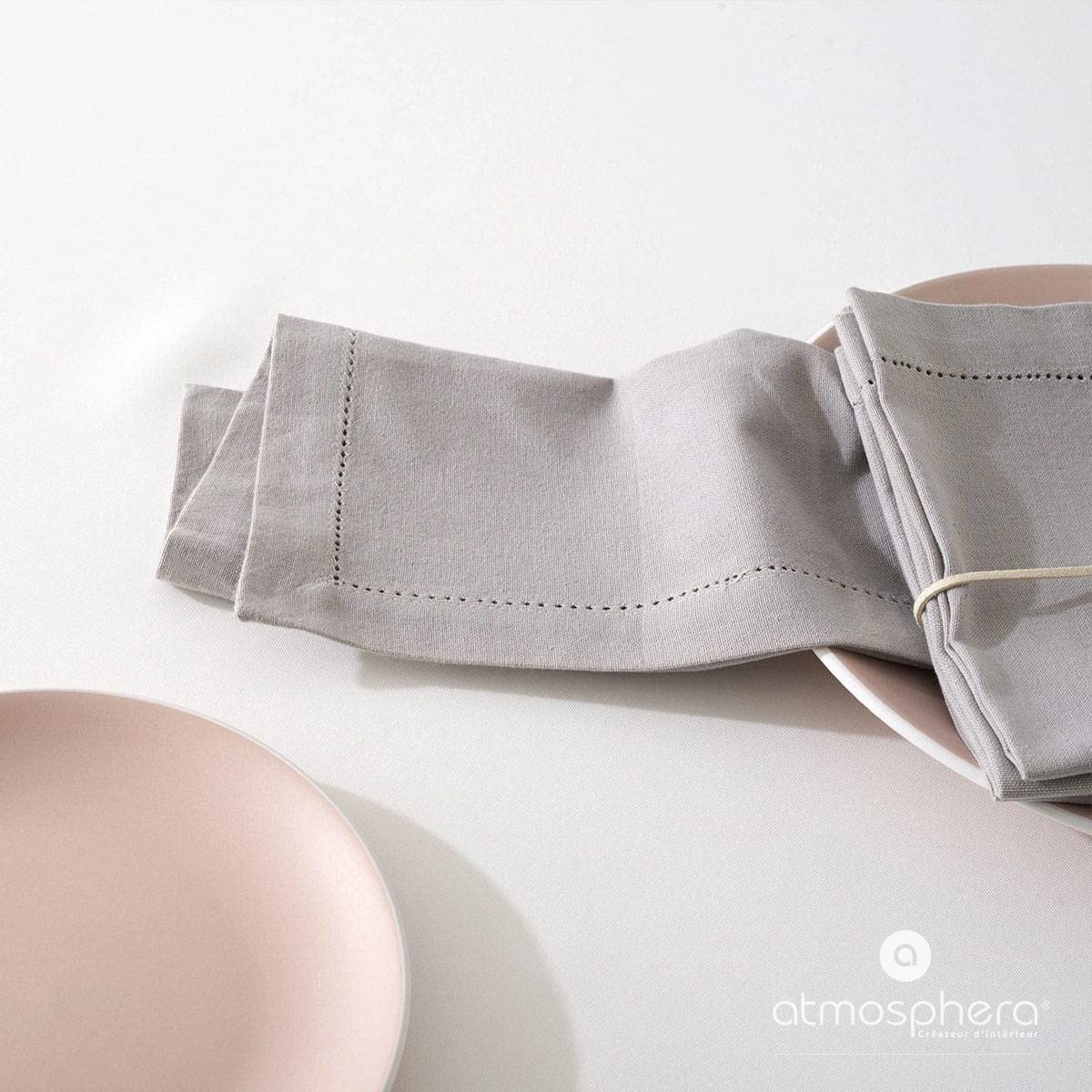 Tovaglioli Atmosphera Grigio (40 x 40 cm) - Image 6