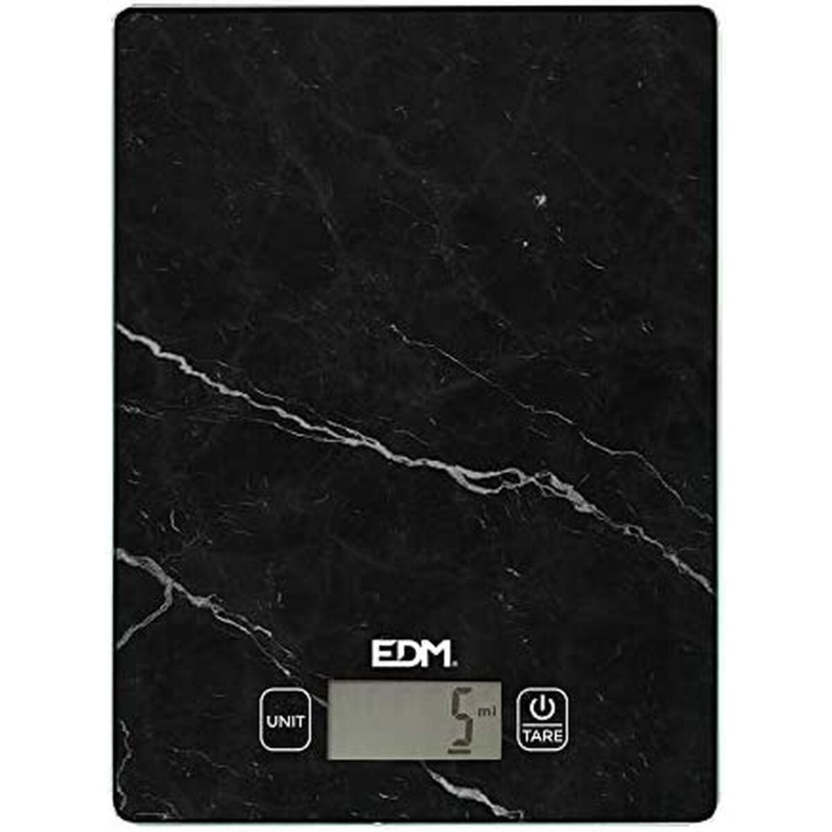 bilancia da cucina EDM 07528 Nero 5 kg