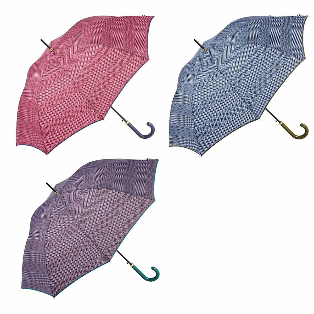 Ombrello automatico C-Collection Multicolore 100 cm Etnico