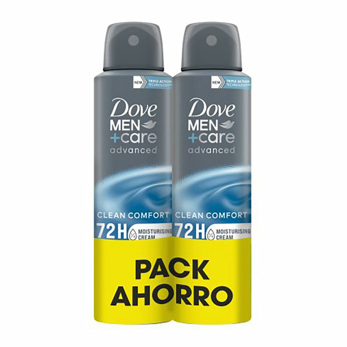 Deodorante Spray Dove men clean confort 150 ml Fresco Uomo 2 Pezzi (2 Unità)