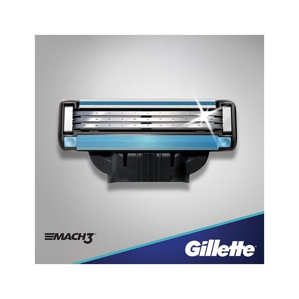 Rasoio Gillette Mach 3 (4 Unità)