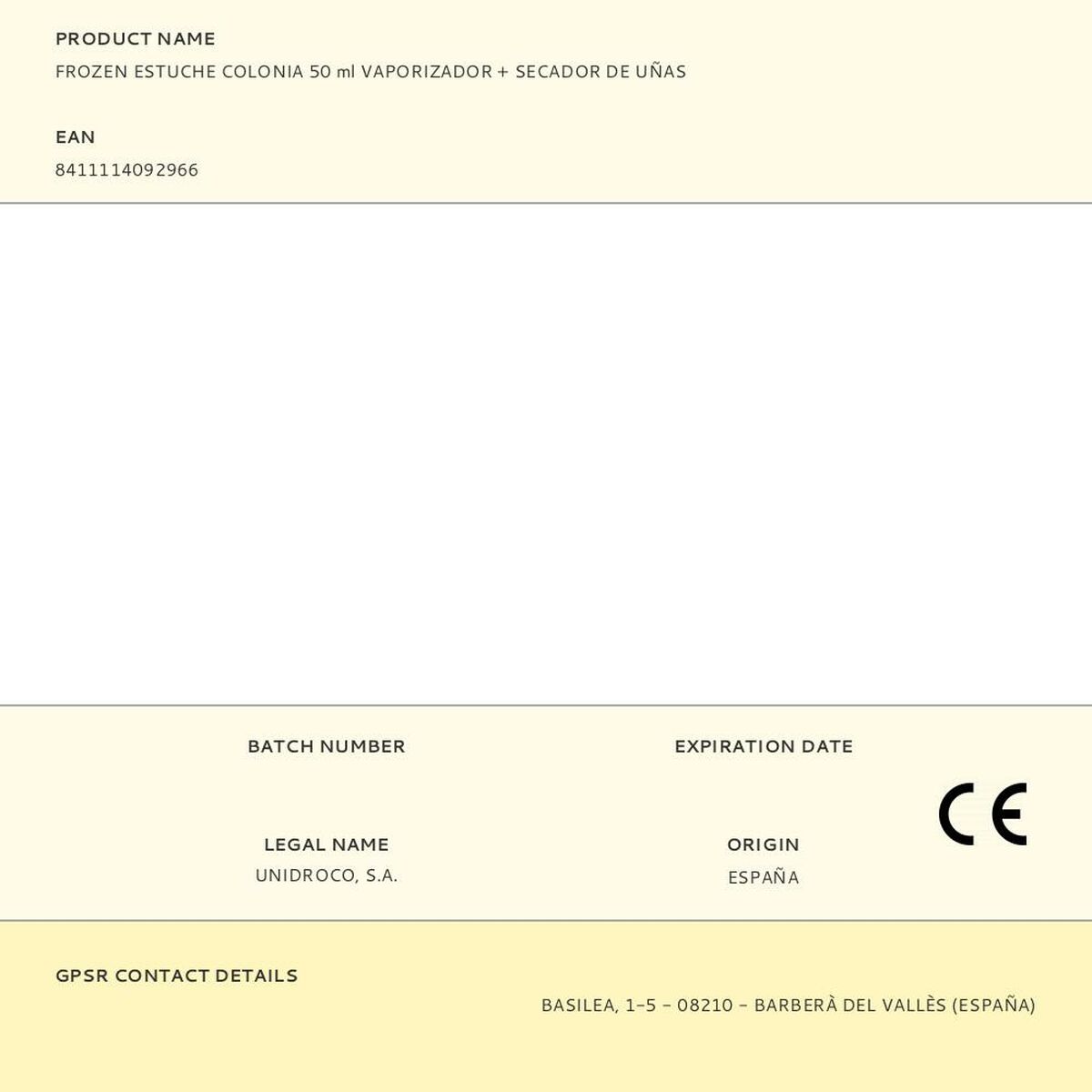 Profumo per Bambini Disney Frozen EDT 50 ml (2 Unità) - Image 3