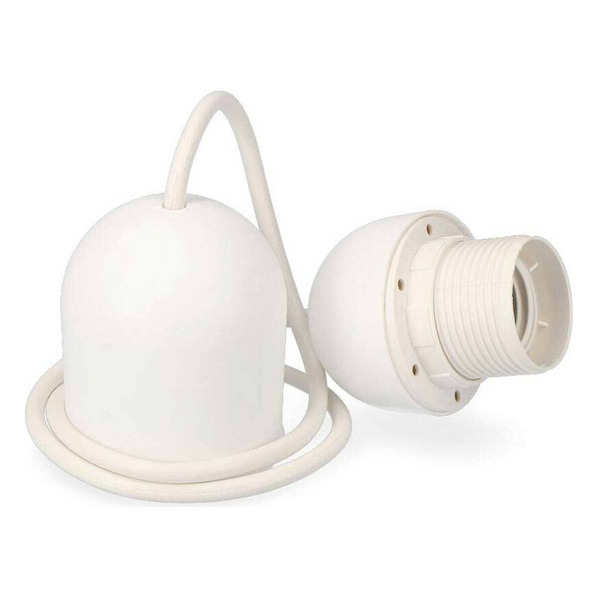 Portalampada EDM E44310 Bianco