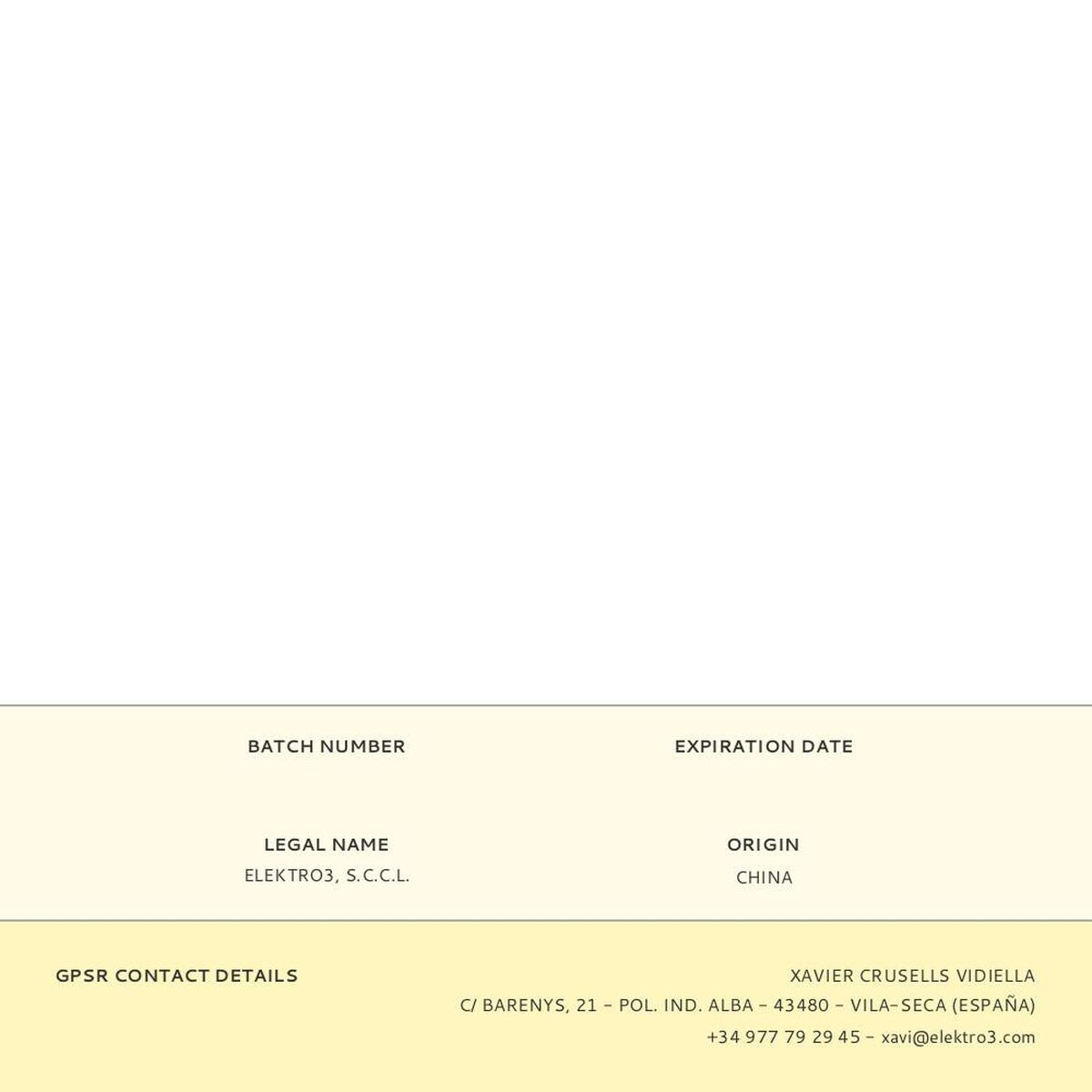 Sgabello Pieghevole EDM 73798 Bianco 33 x 30 x 45 cm - Image 3