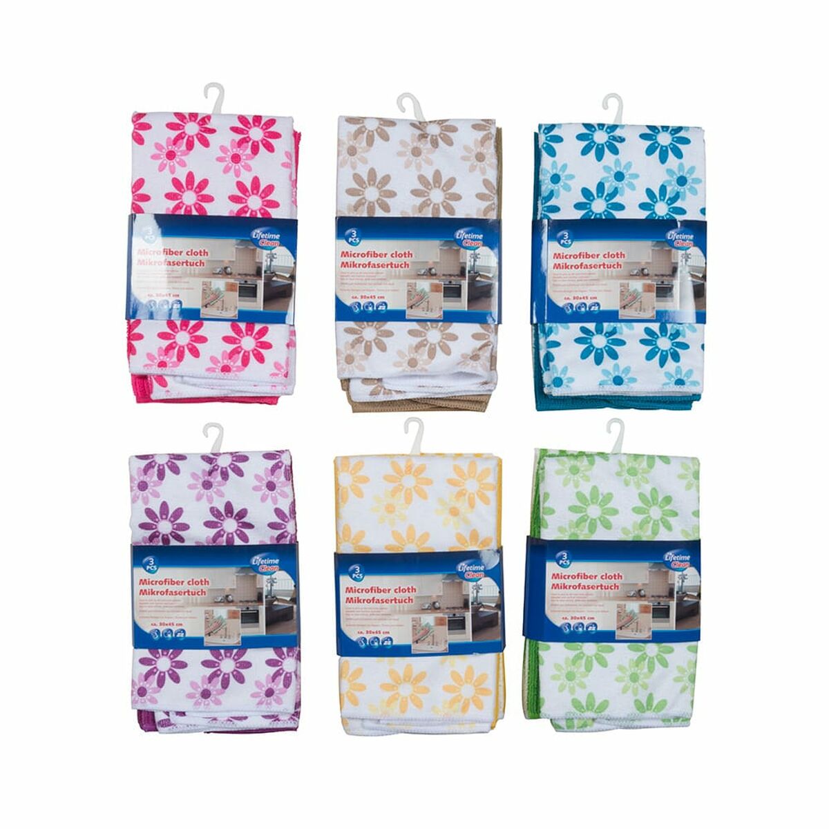 Panno in microfibra Lifetime Multicolore 30 x 45 cm