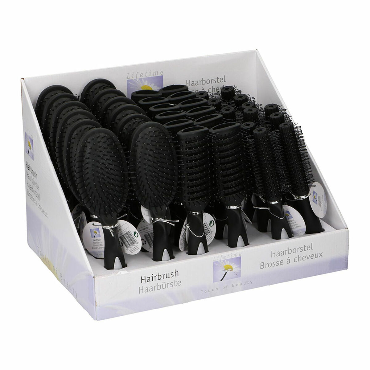 Spazzola Districante Lifetime Touch of beauty Nero