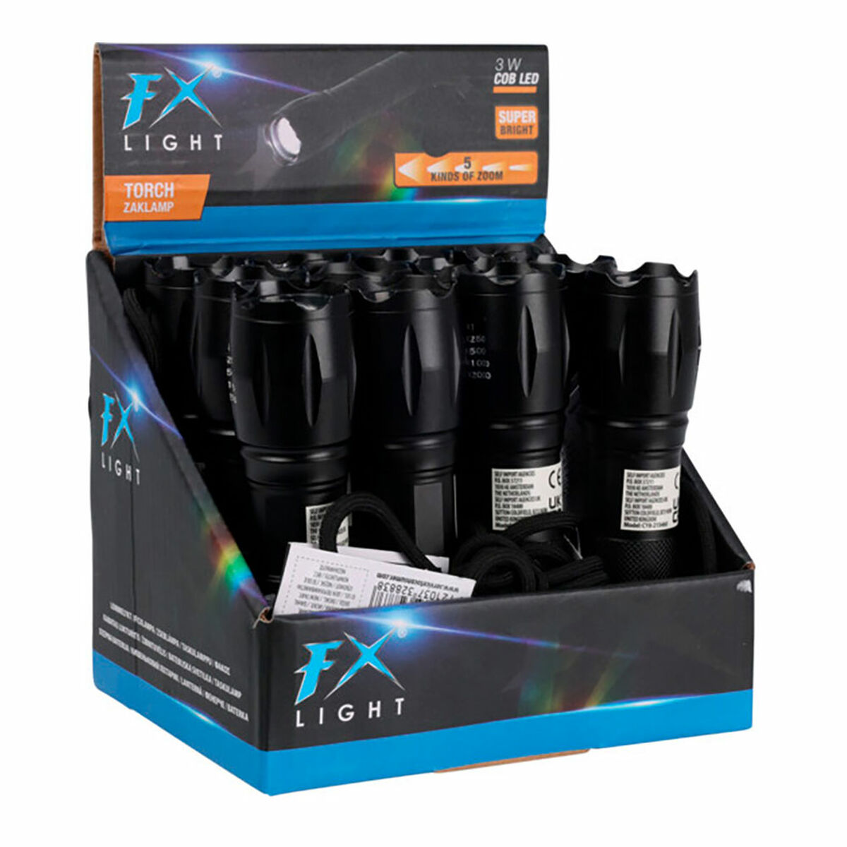 Torcia LED Fx Light 3 W 300 Lm