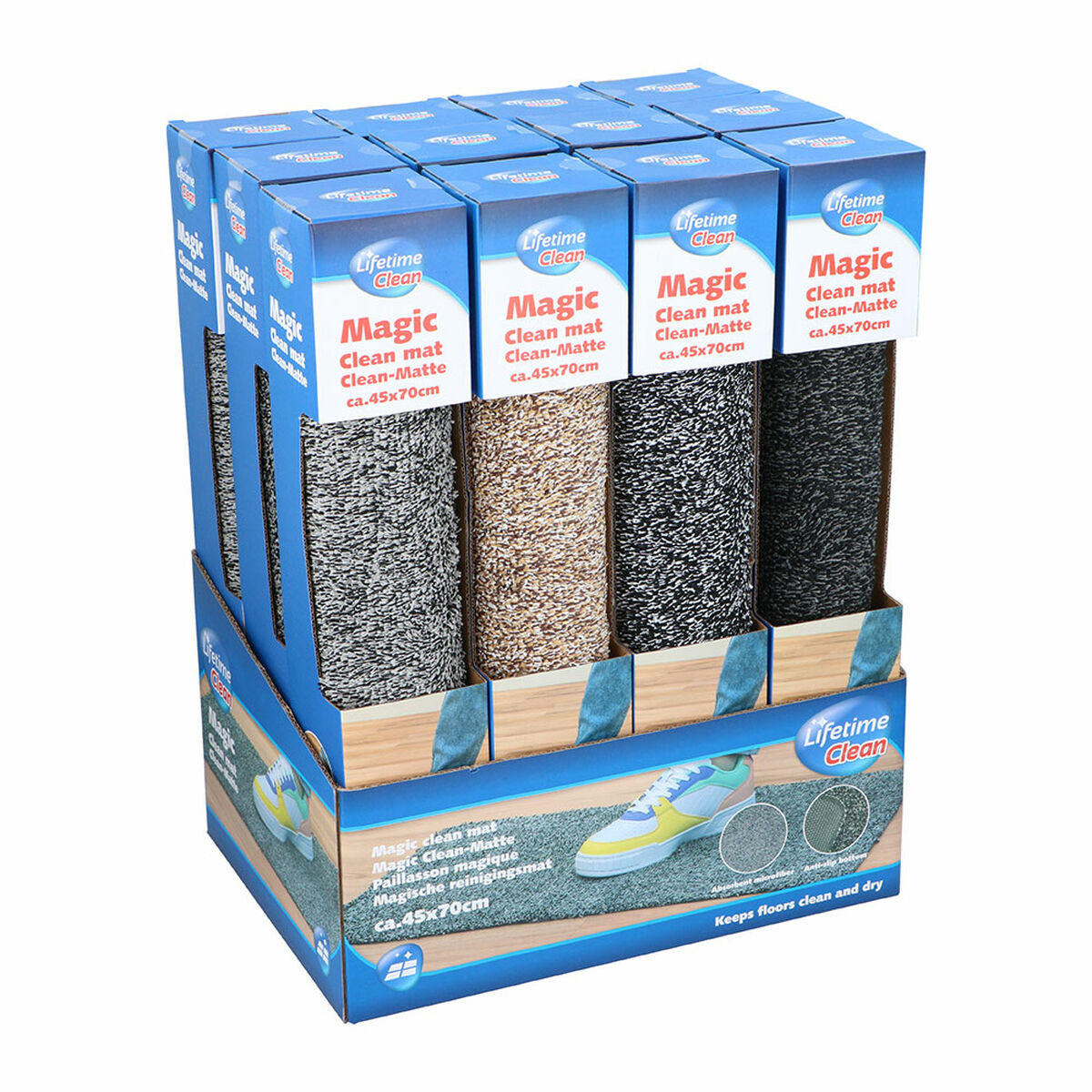 Zerbino Lifetime magic clean-matte Microfibra 45 x 70 x 0,6 cm - Image 5