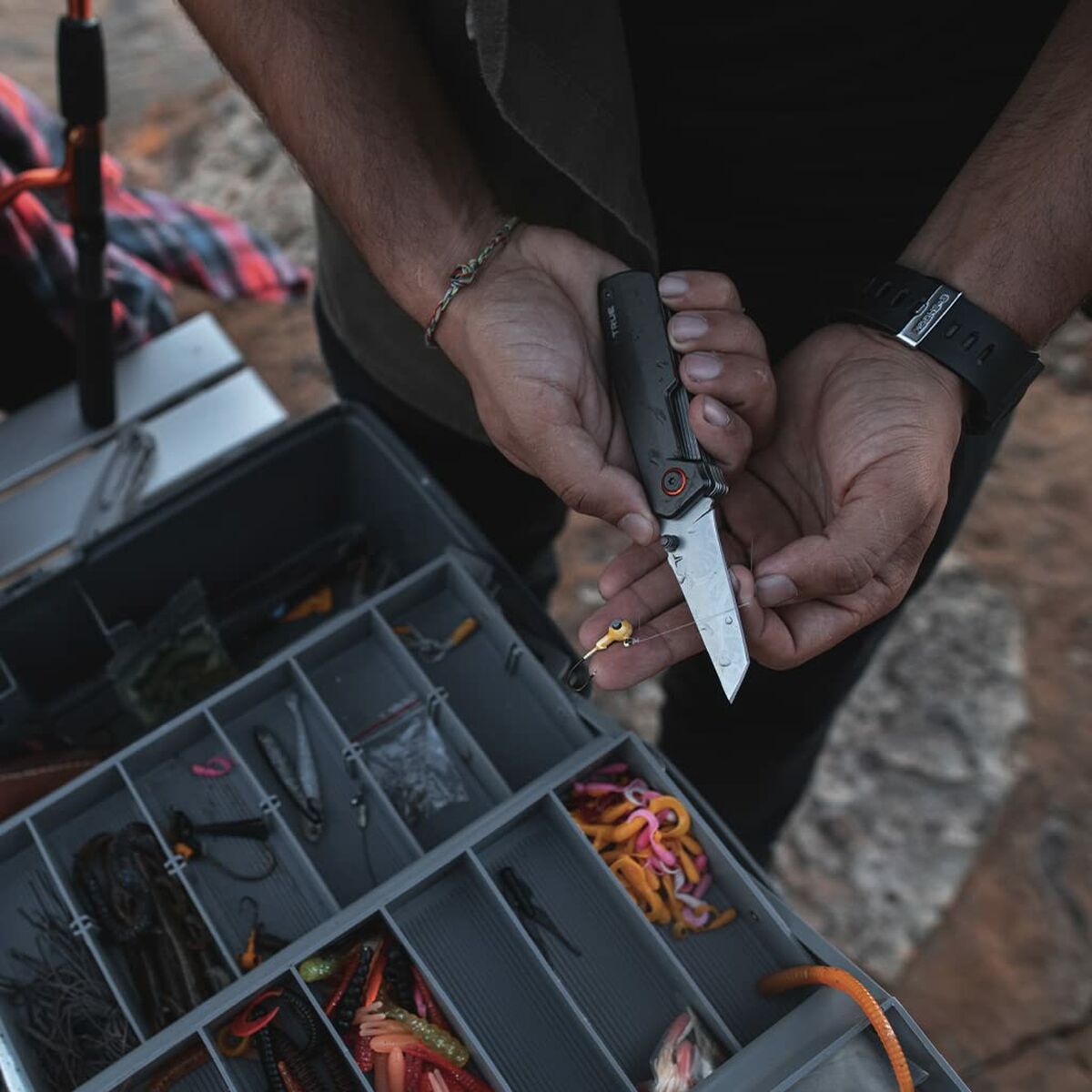 Coltello multiuso True Dual Cutter tru-mtl-0002-g 2 in 1 - Image 4