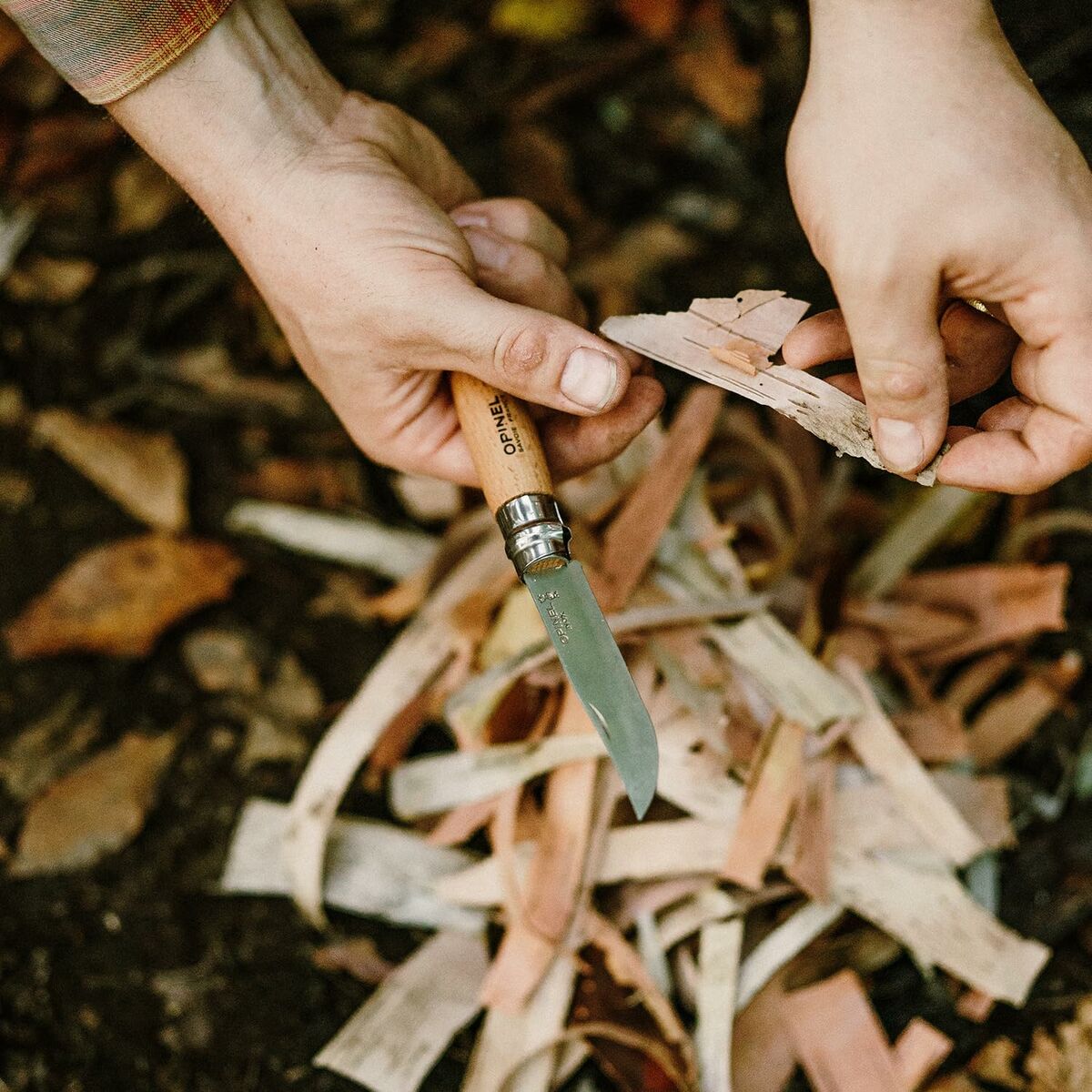 Coltello a serramanico Opinel Nº6 7 cm Acciaio inossidabile legno di faggio - Image 5