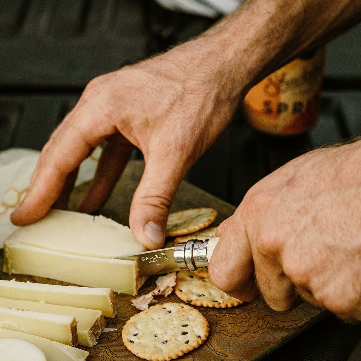 Coltello a serramanico Opinel Nº6 7 cm Acciaio inossidabile legno di faggio - Image 6