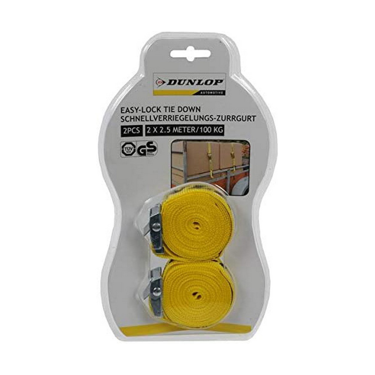 Cinghia di Supporto Dunlop 2,5 m 100 kg (2 Unità) - Image 3