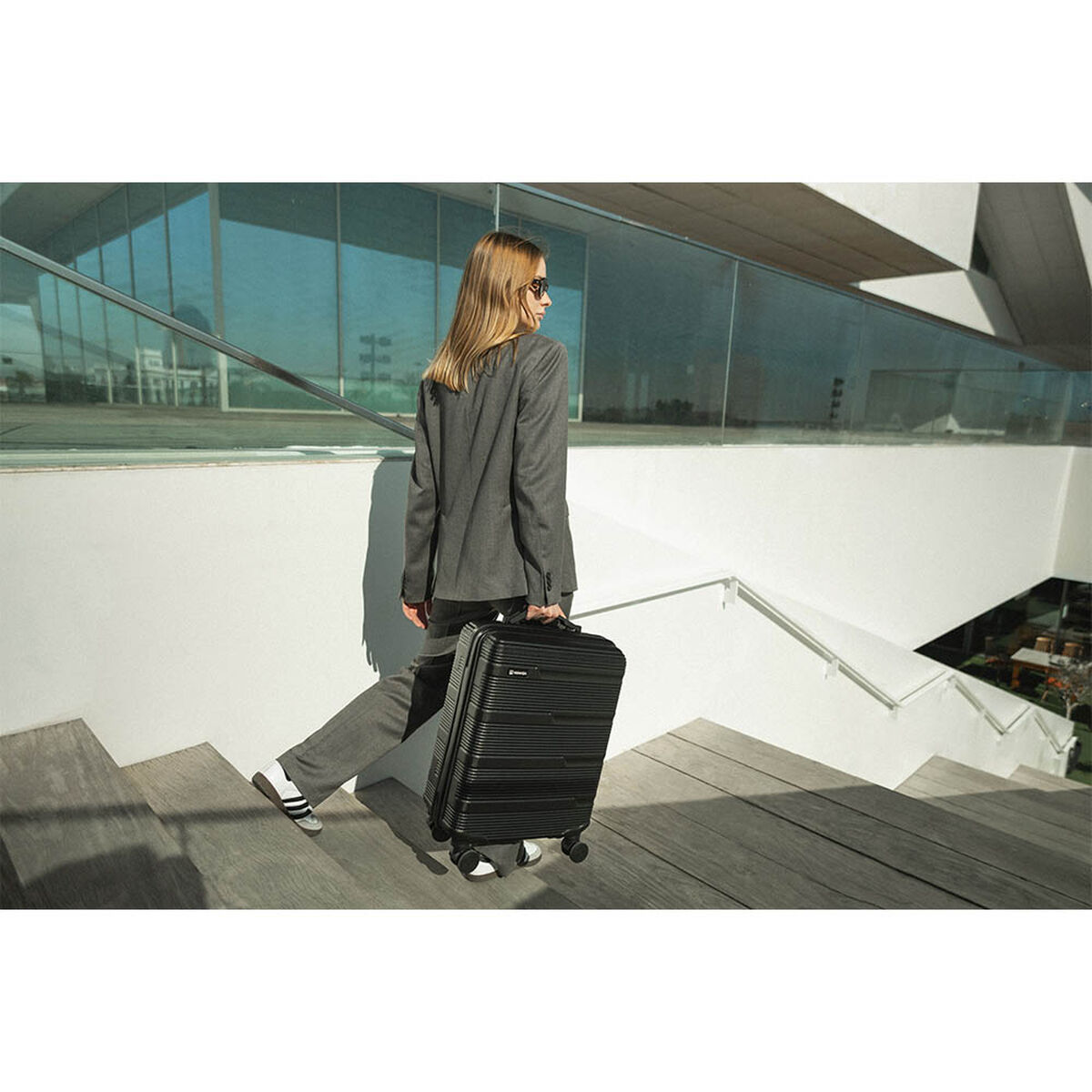 Bagaglio a Mano Numada Nero 55 x 20 x 40 cm - Image 4