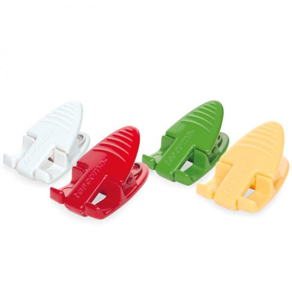 Molette per Chiudere le Buste Tescoma Presto Colori assortiti Plastica 5,5 cm 4 Pezzi