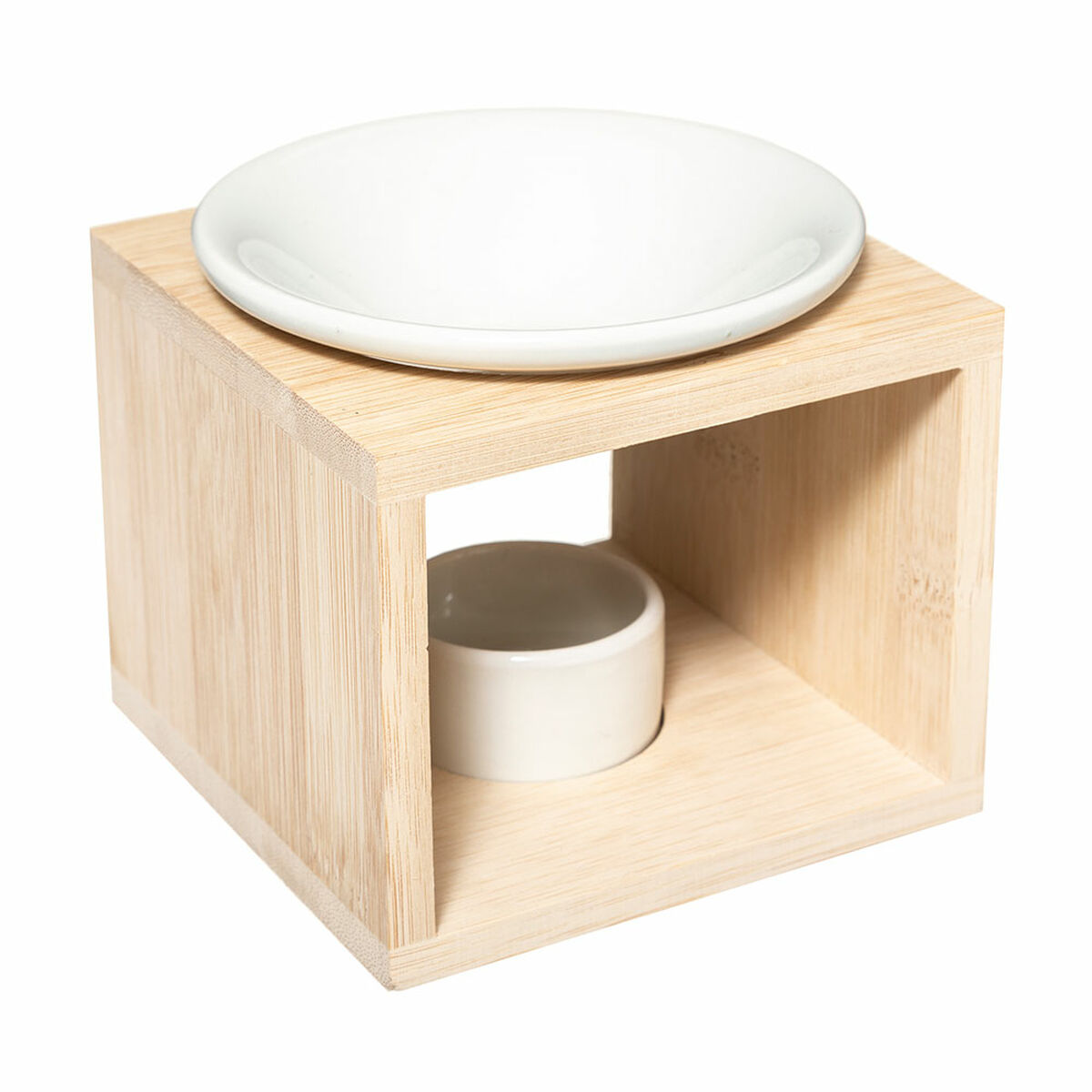 Bruciatore di essenze 5five Simply Smart 11,5 x 11,5 x 9,5 cm Cera Oli Essenziali