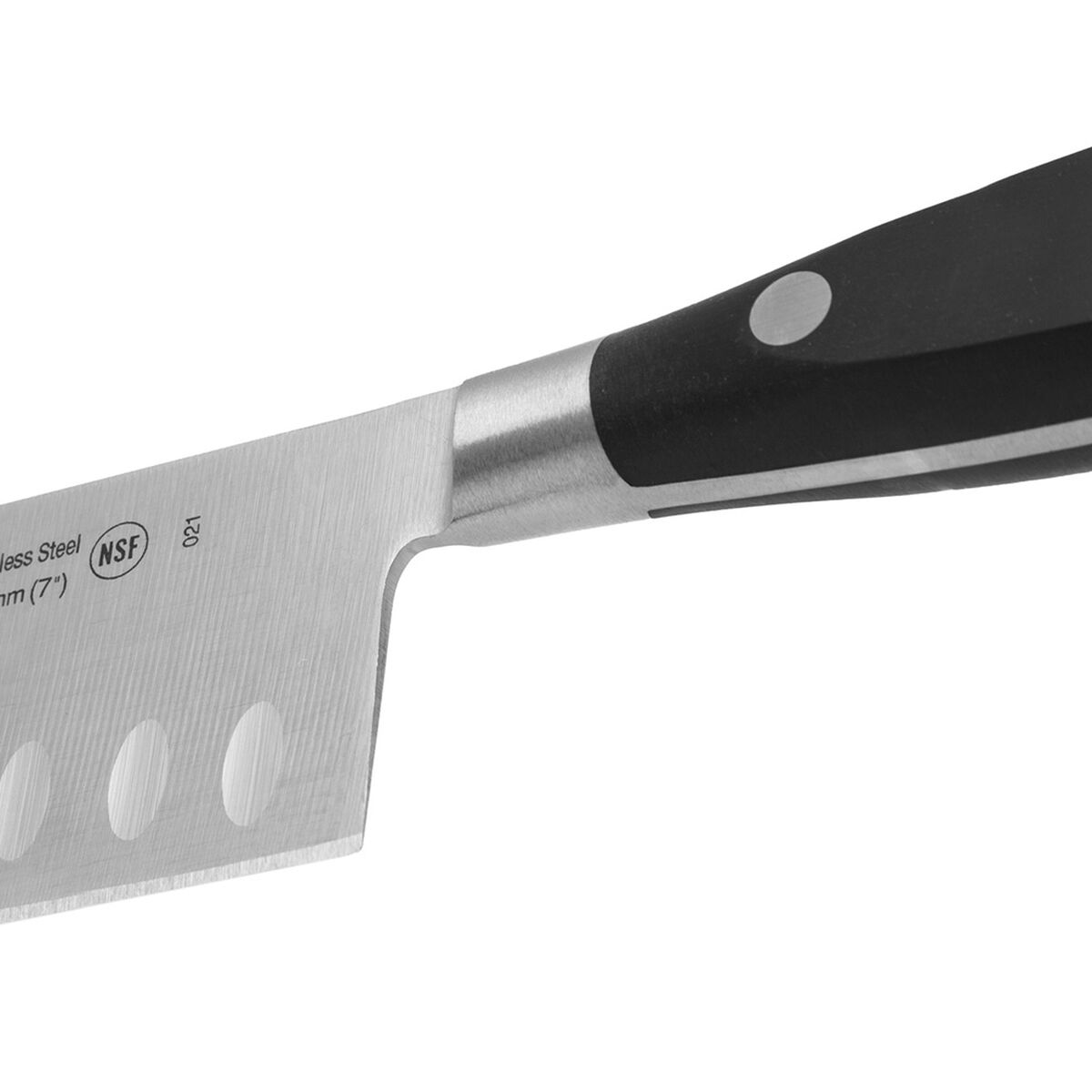 Coltello Santoku Arcos serie riviera Nero Acciaio Poliossimetilene 18 cm - Image 3