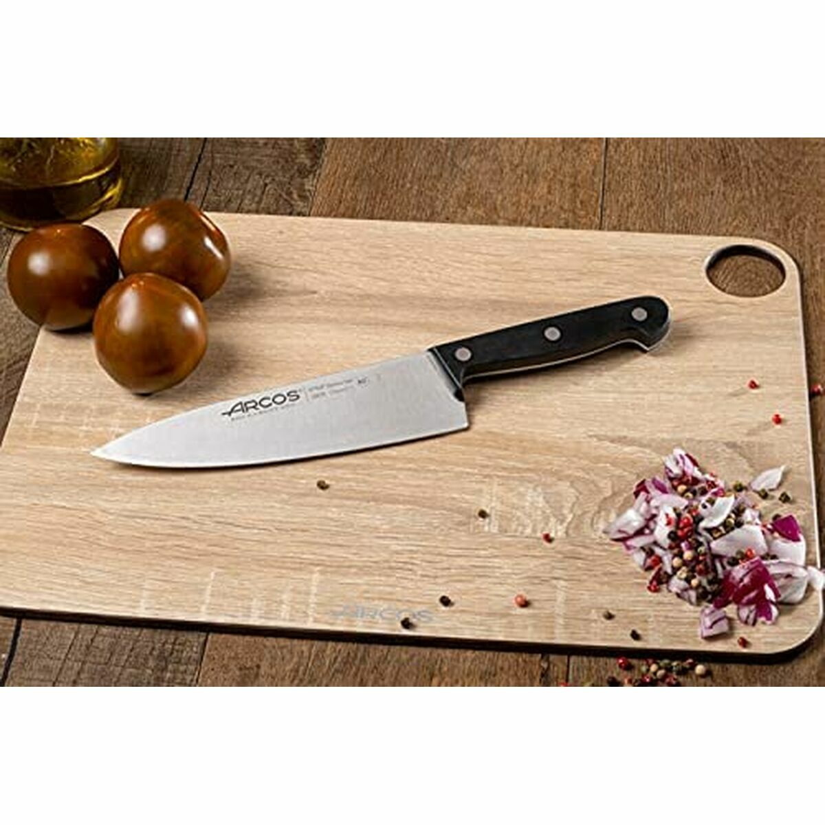 Coltello da Cucina Arcos 17,5 cm Nero - Image 4