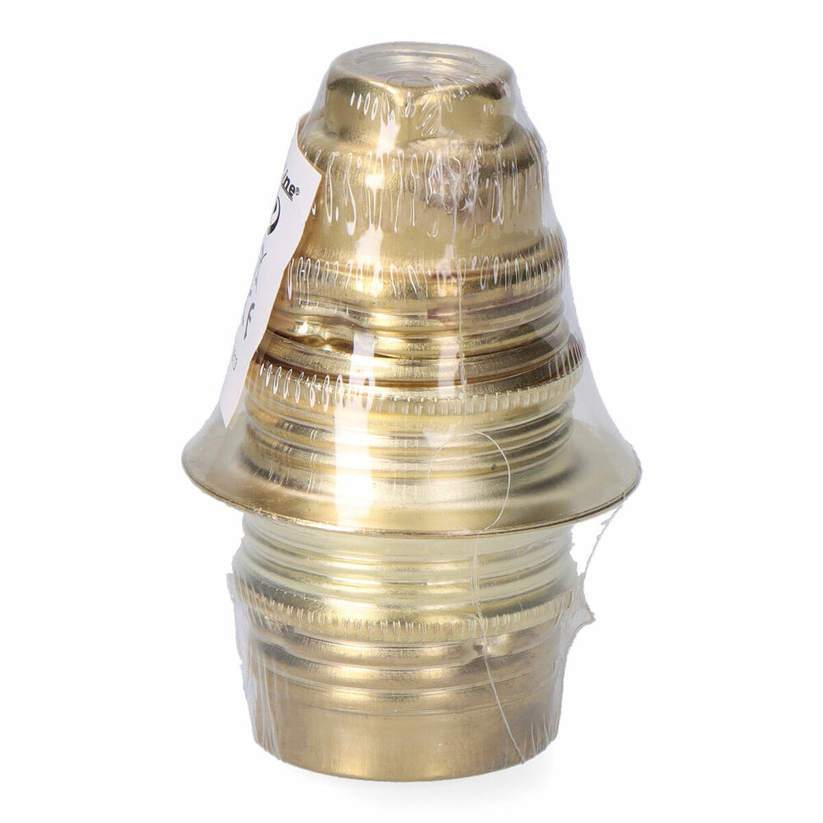 Portalampada F-line E14 Ottone Vintage