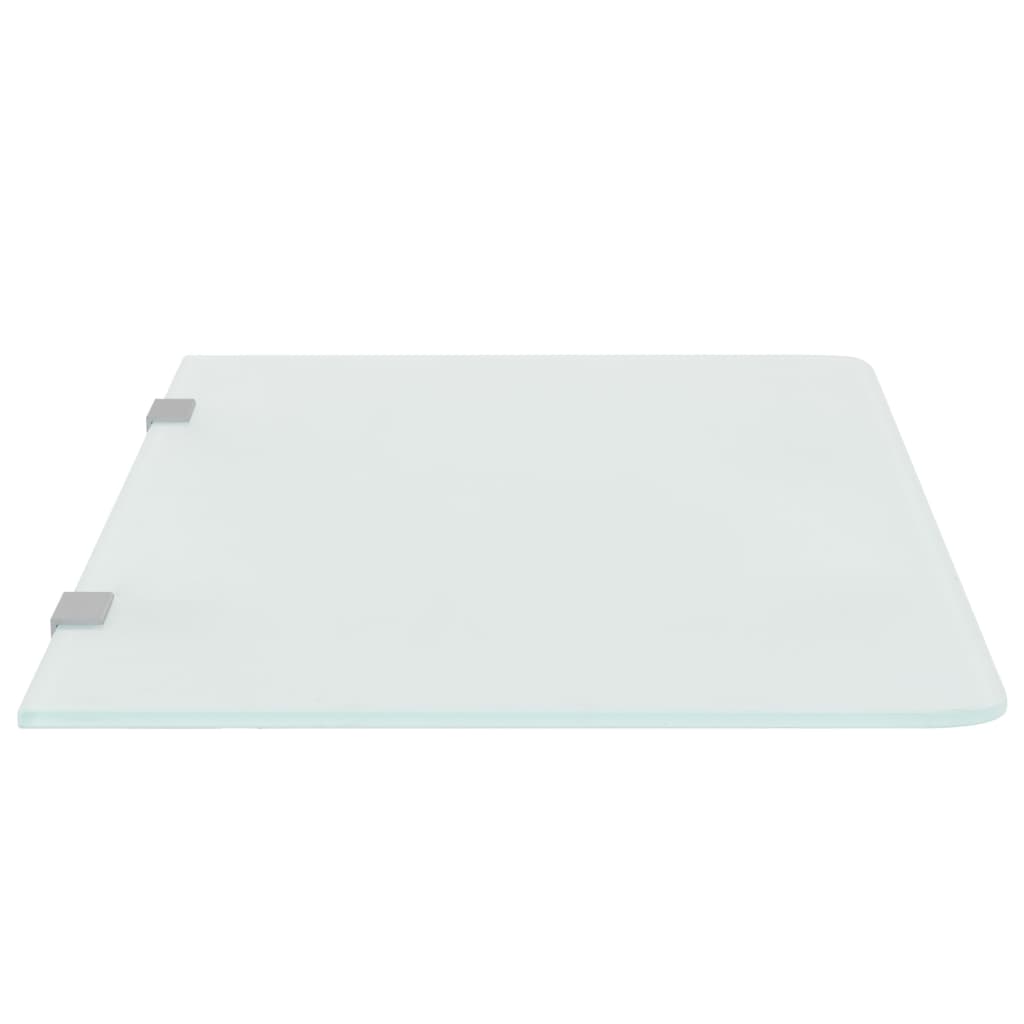 vidaXL Urinal-Trennwand Wandmontage 90 x 40 cm Hartglas - Image 4