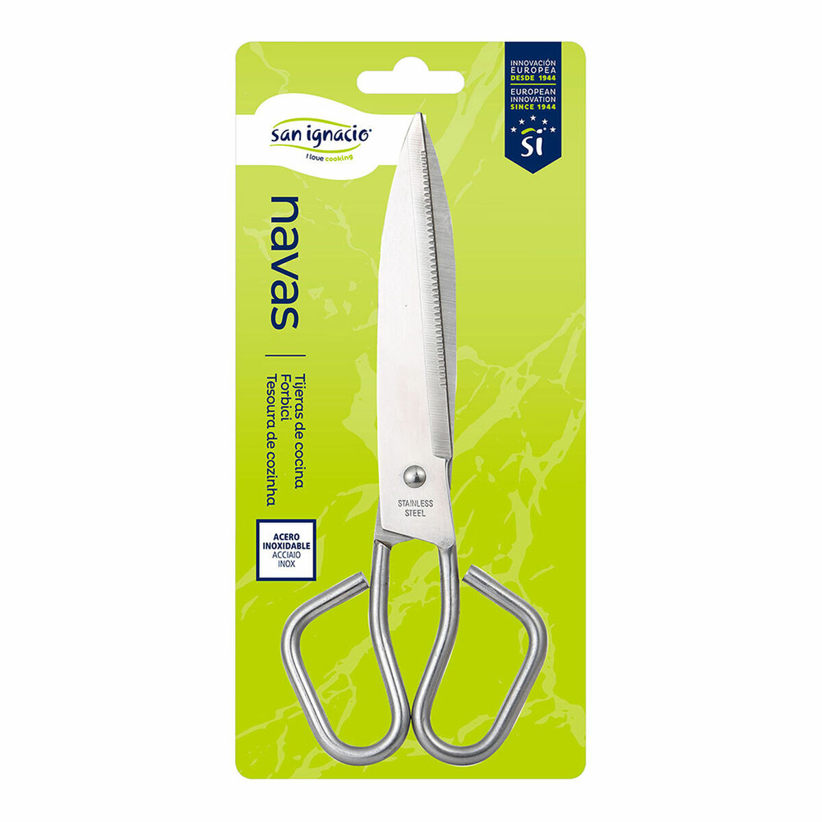 Forbici da Cucina San Ignacio SG-7284 Acciaio inossidabile 19 x 7,7 cm - Image 4