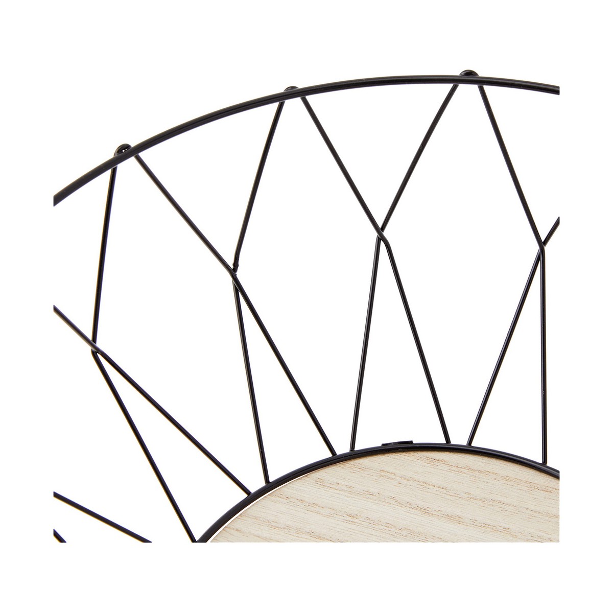 Portafrutta Secret de Gourmet Baltik Argentato Nero Metallo - Image 3