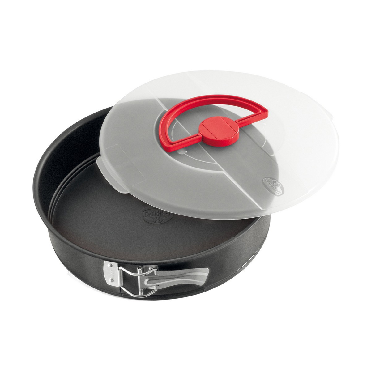 Stampo Removibile Dr. Oetker Nero Acciaio Plastica Ø 26 cm ø 26 x 6,5 cm