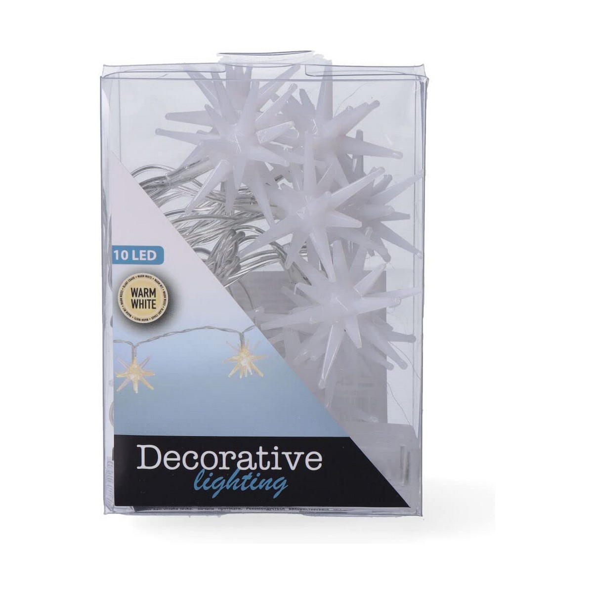 Ghirlanda di Luci LED Lumineo Trasparente 1 m 1,30 m (Bianco Freddo)