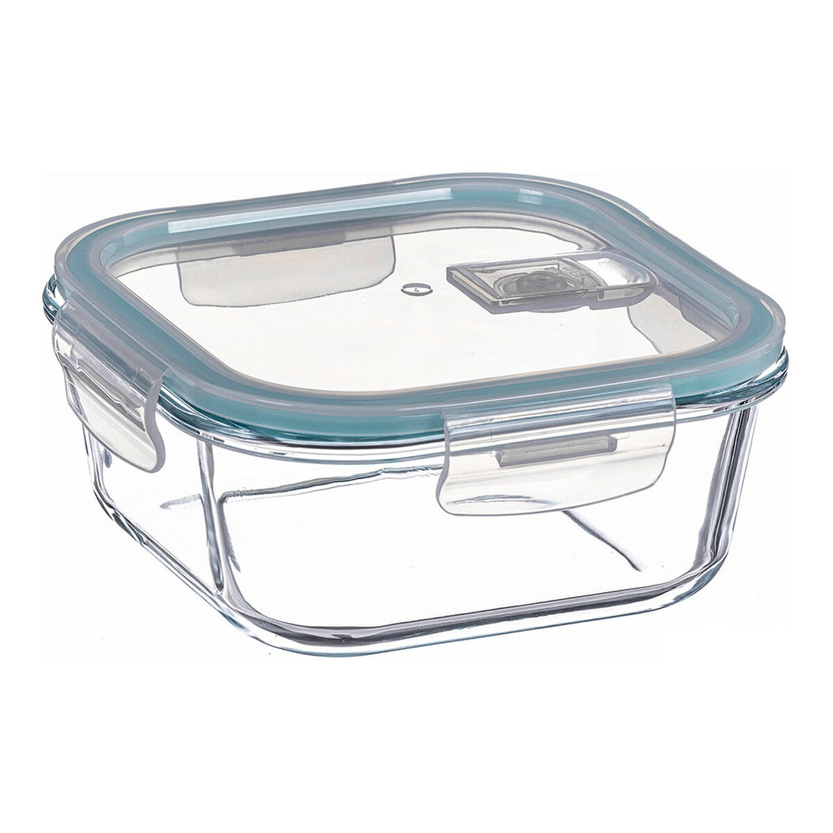 Porta pranzo Ovenza Trasparente Vetro Borosilicato Quadrato 1,2 L