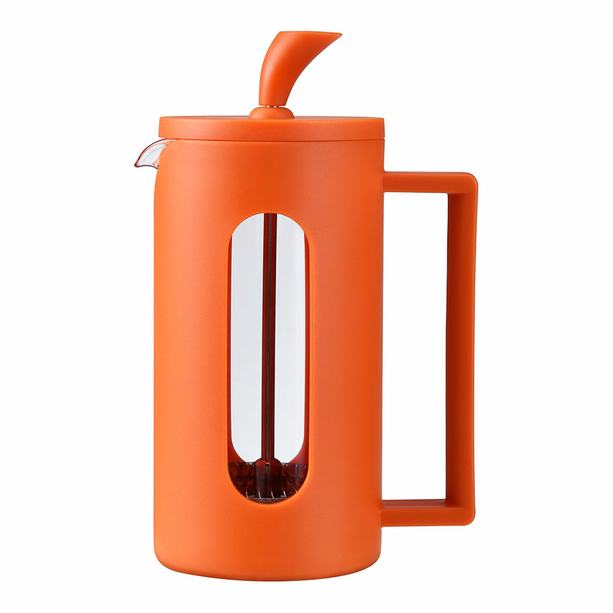 Teiera Oroley Arancio Acciaio inossidabile Vetro Borosilicato 350 ml