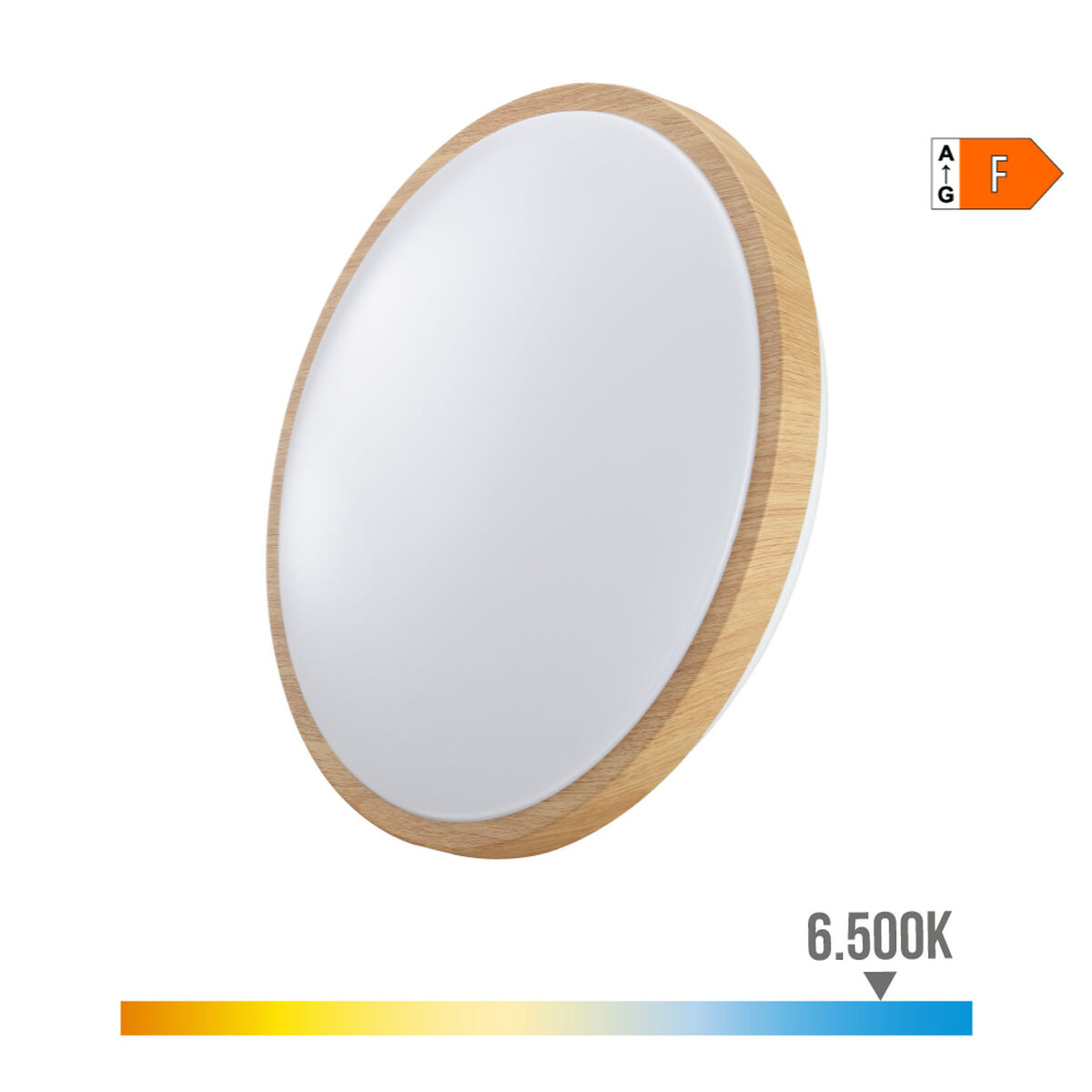 Applique Plafoniera LED EDM 32540 F 18 W 1820 Lm Circolare Superficie (6400 K) - Image 3