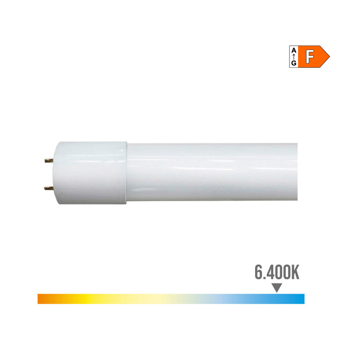 Tubo LED EDM 31191 E F 18 W 36 W G13 T8 2000 Lm Ø 2,6 x 120 cm (6500 K) - Image 3