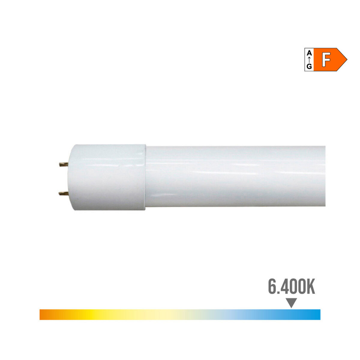 Tubo LED EDM 31192 E F 22 W 58 W G13 T8 2420 Lm Ø 2,6 x 150 cm (6500 K) - Image 3