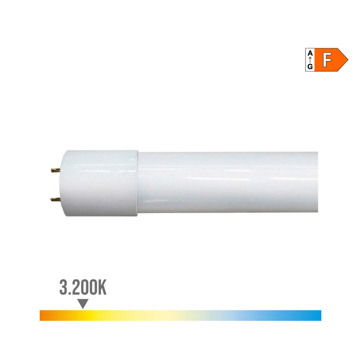 Tubo LED EDM 31193 F 18 W 9 W G13 T8 850 Lm Ø 2,6 x 60 cm (3000 K) (3200 K) - Image 3