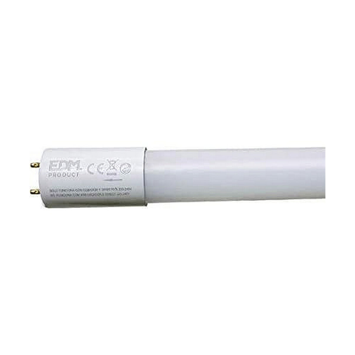 Tubo LED EDM 31197 F 18 W 9 W G13 T8 900 Lm Ø 2,6 x 60 cm (4000 K)