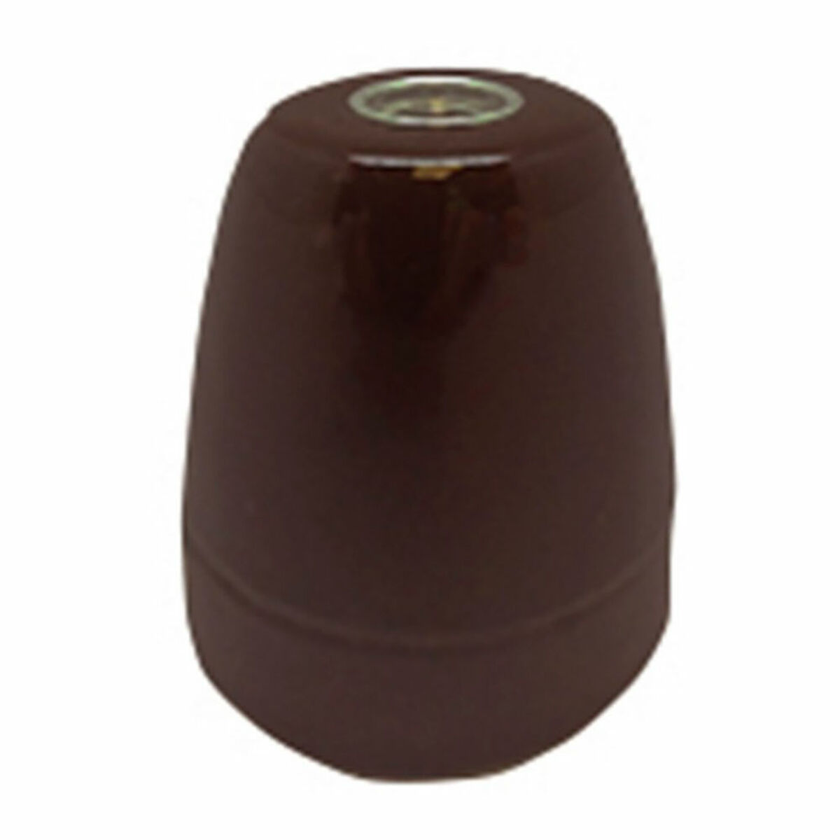 Portalampada F-line Marrone 100 W E27 Vintage