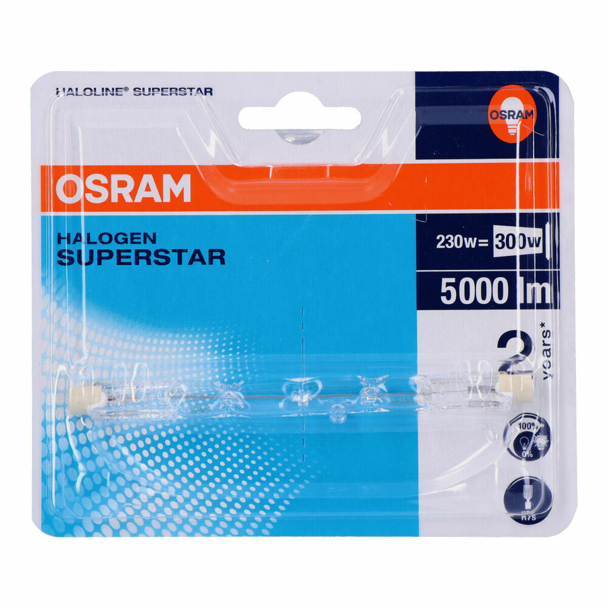 Lampadina Alogena Osram Plusline ES 240W 230 W Lineare R7s 5000 Lm (2900 K) - Image 3