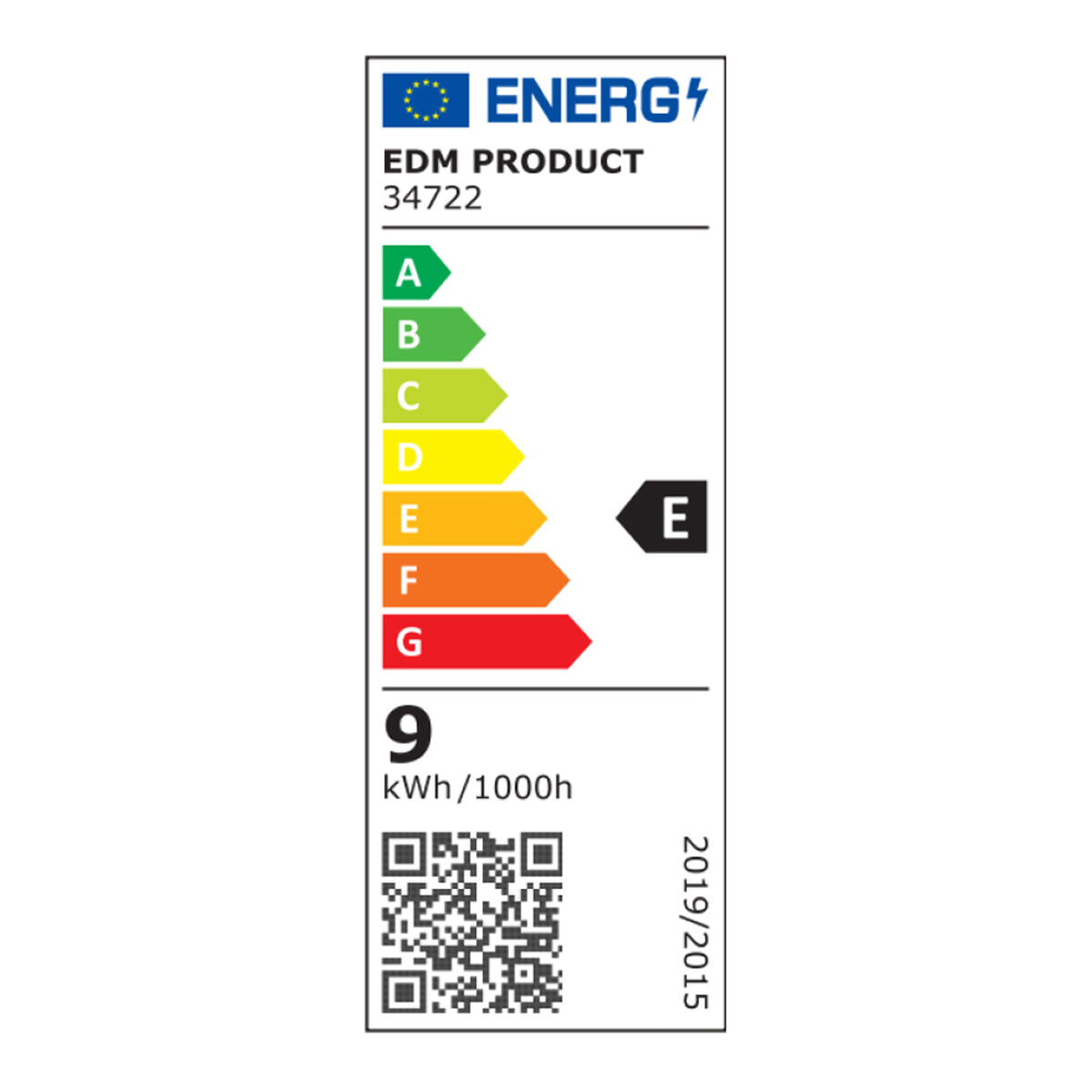Lanterna EDM 34722 Polimero 50 W 9 W 810 Lm 22 x 12 x 6 cm Esterno - Image 4
