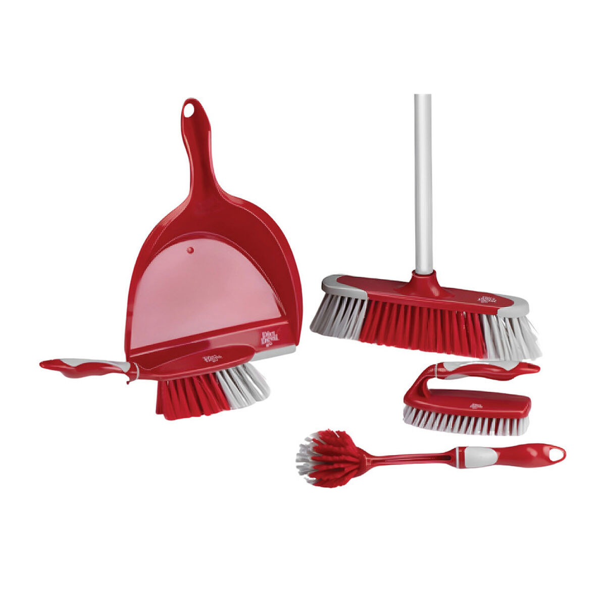 Kit per Cleaning & Storage Dirt Devil Acciaio inossidabile Plastica Scatola (6 Pezzi)