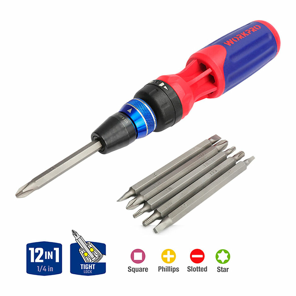 Chiave a cricchetto Workpro