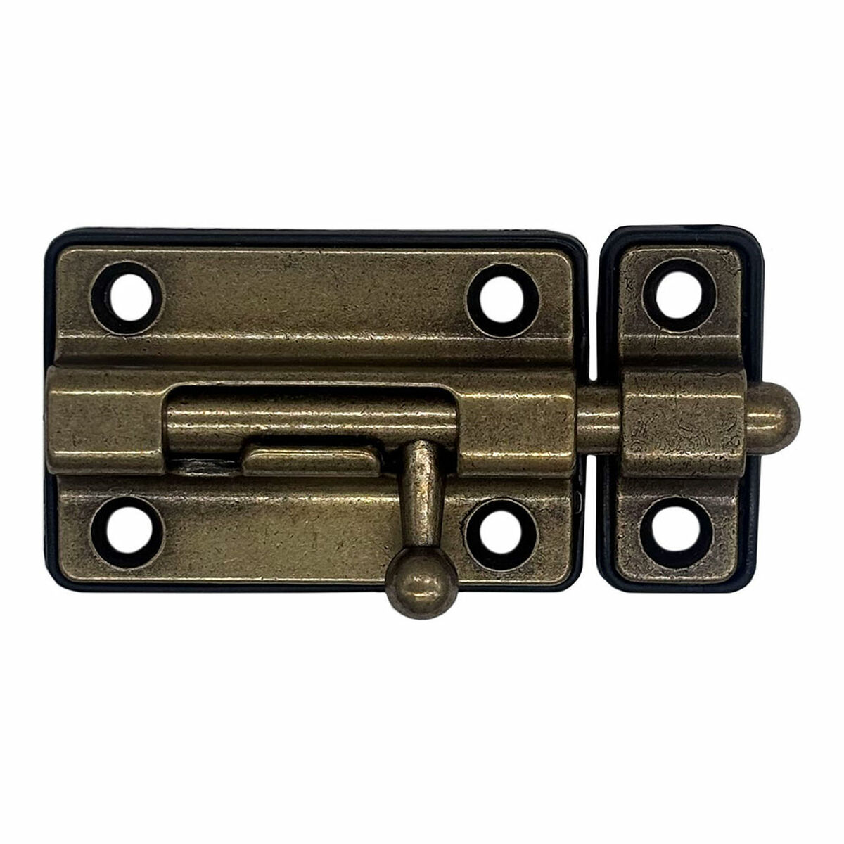 Chiavistello per porta EDM 85524 Marrone Chiaro 50 mm