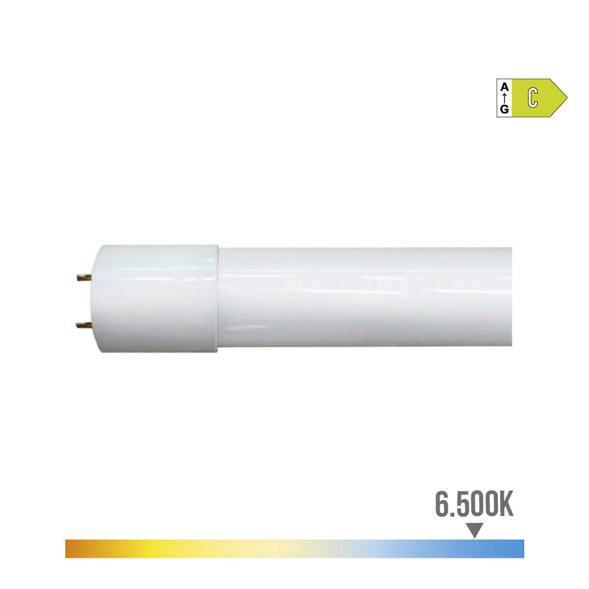 Tubo LED EDM 31290 NA C 18 W 9 W T8 1460 Lm Ø 2,6 x 60 cm 6500 K (6500 K) - Image 3