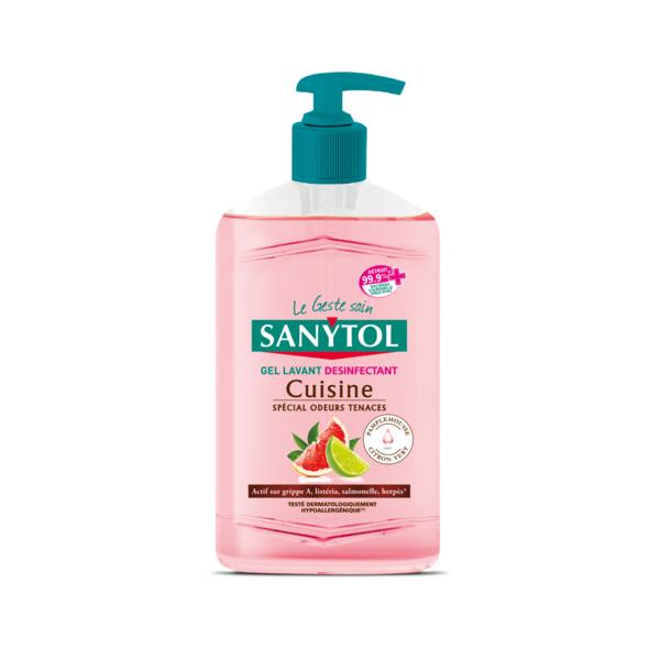 Sapone Liquido Mani con Dosatore Sanytol 280120 Cucina 250 ml