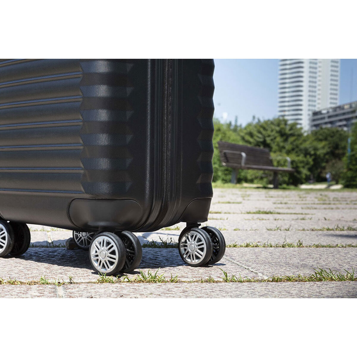 Set di valigie Numada Upfly Nero (3 Pezzi) - Image 5
