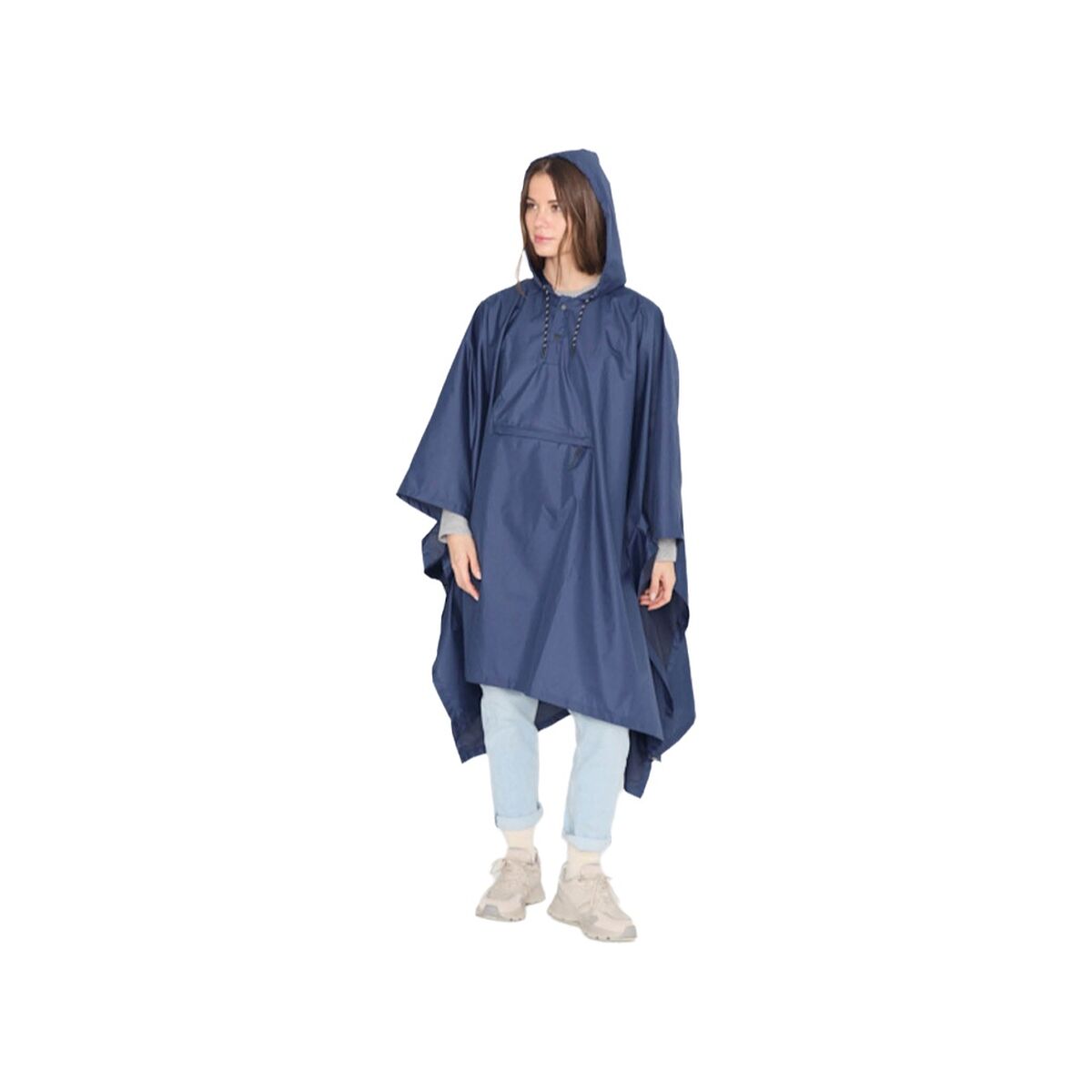 Impermeabile Bisetti Blu scuro (Taglia unica)